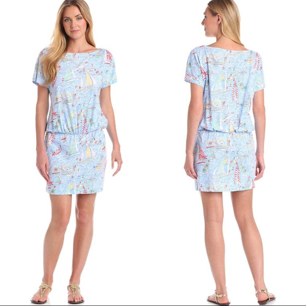 Lilly Pulitzer Carmine Dress in Get Nauti